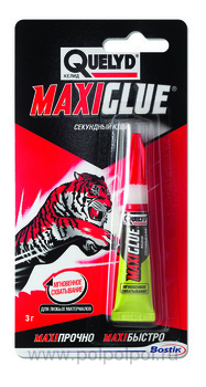 Секундный клей QUELYD тюбик 3 г.