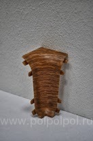 Угол внутренний "Идеал" 55 ДУБ ТЕМНЫЙ