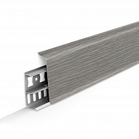 Плинтус пластиковый Идеал ДЕКОНИКА 70 Дуб Пепельный 210 Плинтус пластиковый Идеал ДЕКОНИКА 70 Дуб Пепельный 210