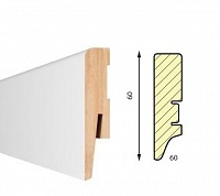 Плинтус MDF под покраску Aberhof ART 601