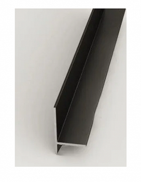 Теневой плинтус 20/30 AL 13-7627.05 Анодированный черный 2 м. 