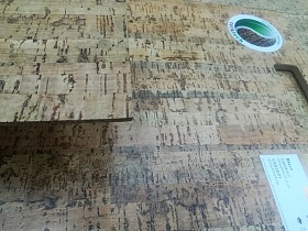 Пробковое напольное покрытие  GO Blaze C9D2001 клеевая