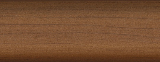 Плинтус пластиковый Dollken (Долькен) MD 63 Орех 2290 (w073)