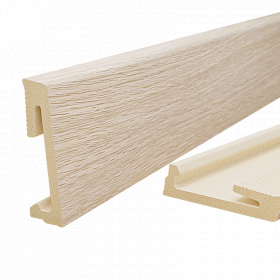 Напольный плинтус SALAG Alpha AP6136 Solid Oak (Дуб уникальный) 60 мм.