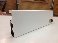 Плинтус ПВХ полиуретановый ARBITON INTEGRA 80 Белый 01