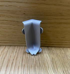 Угол внутренний алюминиевый анодированный 100 мм. к плинтусу Alpro 13 - 21100  