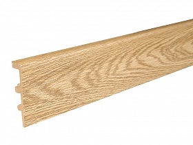 Плинтус ПВХ полиуретановый ARBITON INTEGRA 80 Дуб Монтана 13