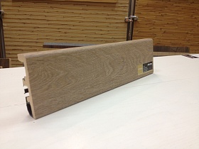 Плинтус ПВХ полиуретановый ARBITON INTEGRA 80 INTEGRA - Светлый Орех 16