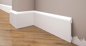 Плинтус полисторол Cezar Elegance LPC11 белый