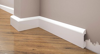 Плинтус под покраску Cezar Elegance LPC04 