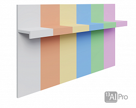 Теневой плинтус скрытого монтажа  AlPro13-5955  2 м. Любой цвет по RAL