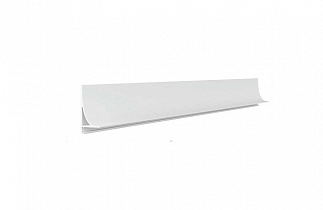 Плинтус алюминиевый ALPro13-584 Белый Муар 2,7 м