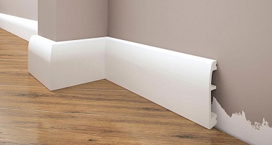 Плинтус под покраску Cezar Elegance LPC06