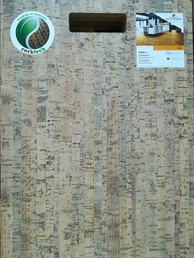 Пробковое напольное покрытие  GO Addict C87W001 замок